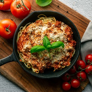 Spaghetti bolognese wołowe...
