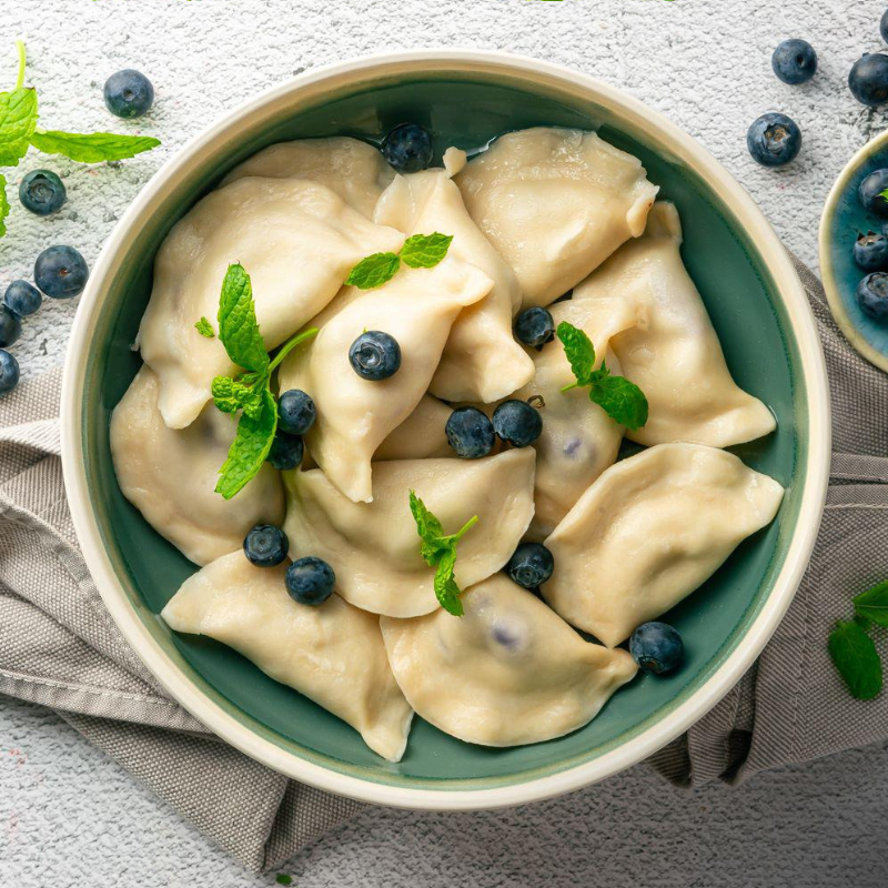 Pierogi z jagodami 300g
